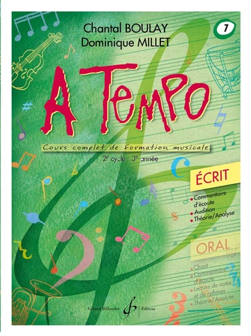 A tempo : écrit. Volume 7 Visual